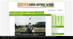 Desktop Screenshot of guide-sites-web.fr