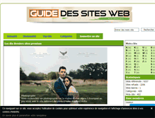 Tablet Screenshot of guide-sites-web.fr